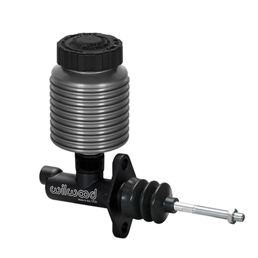 Wilwood 261-16838-.75 Compact Remote MC w/ Direct Mount LW Anodized Billet Alum. Reservoir - 0.75 Bore 1/8-27 NPT
