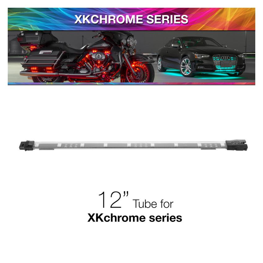 XKGLOW XK-4P-T-12 XK Glow 12in Multi Color LED tube for XKchrome & 7 Color Series