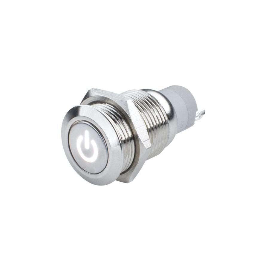 Oracle Lighting 2009-001 ORACLE Lighting Pre-Wired Power Symbol On/Off Flush Mount LED Switch