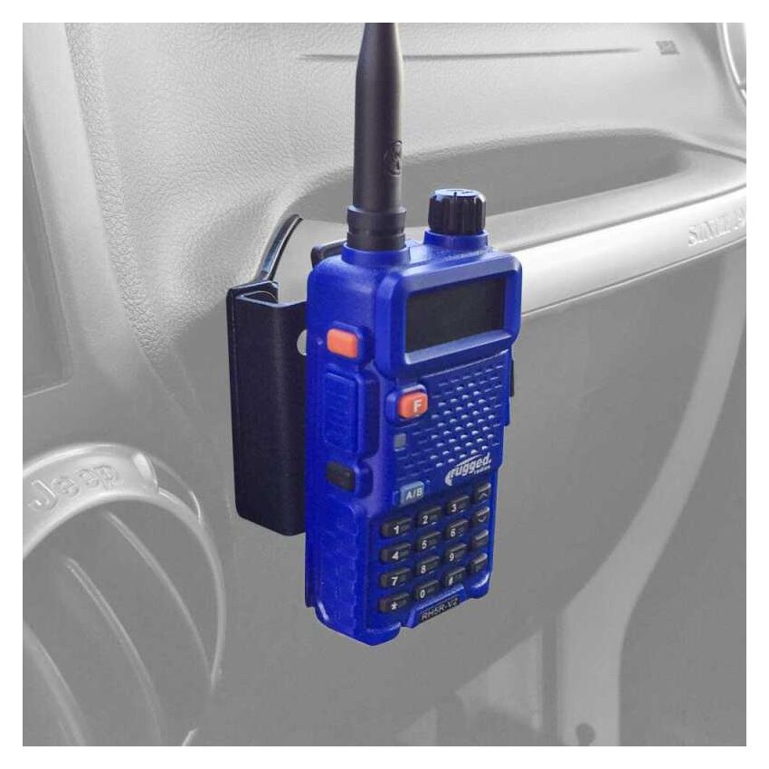 Rugged Radios JL-RH-HM Jeep JK/JKU/JL Handheld Radio Grab Bar Mount - Radio/Hand Mic Mount
