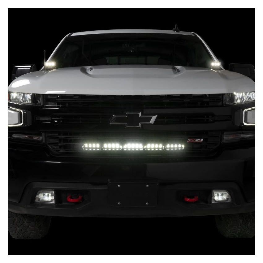 Putco 19-21 Chevy Silverado LD - Grille Brackets for PN 10030/11030 - 30in Curved