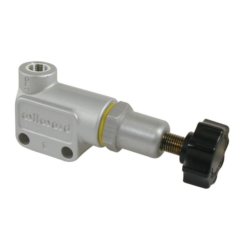 Wilwood 260-10922 Proportioning Valve - Knob Adjust 3/8-24 IF Inlet & Outlet