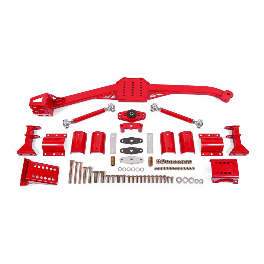 BMR Suspension WL330R BMR 82-92 3rd Gen F-Body Body Mount Watts Link Rod Ends - Red