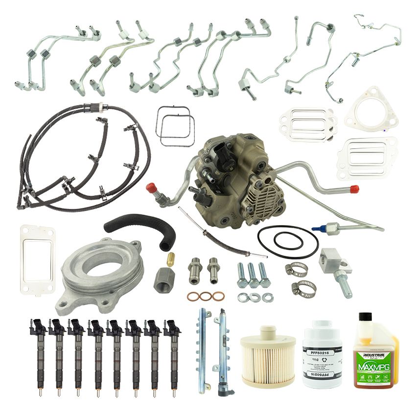 Industrial Injection 4G6106 11-16 Duramax 6.6L LML Bosch Disaster Kit w/Emissions Intact CP3 Conversion Kit