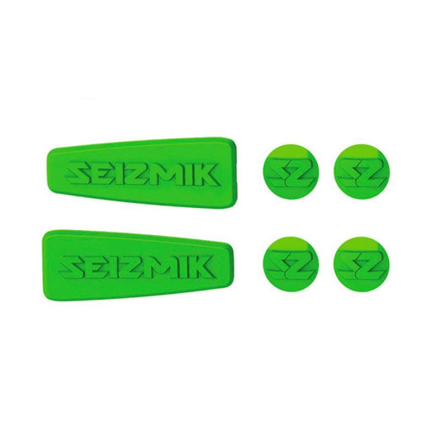 Seizmik 18076 Kawasaki Pursuit Mirror Color Insert Kit - Lime Green