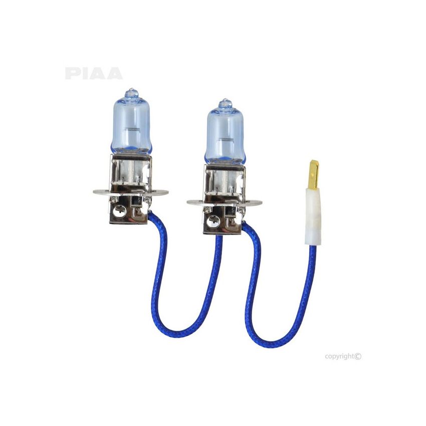 PIAA 23-10103 PIAA H3 Xtreme White Hybrid Twin Pack Halogen Bulbs