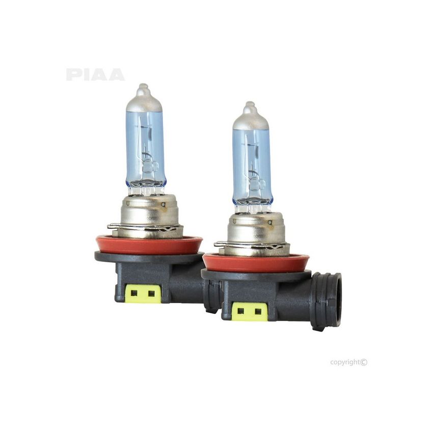 PIAA 23-10111 PIAA H11 Xtreme White Hybrid Twin Pack Halogen Bulbs