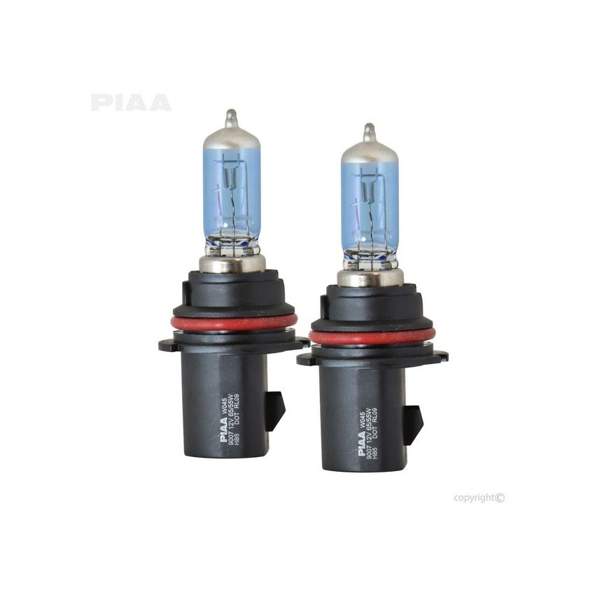 PIAA 23-10197 PIAA 9007 (HB5) Xtreme White Hybrid Twin Pack Halogen Bulbs
