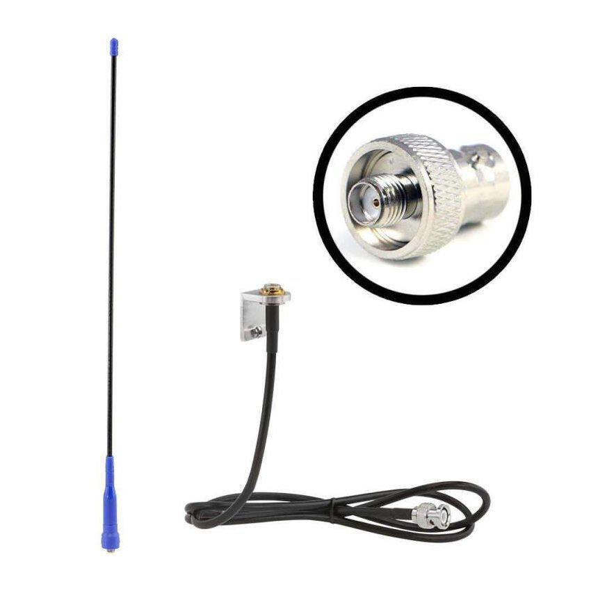 Rugged Radios HS-EXT-ANT-5R External Headset Antenna Kit with BNC Connector for Handheld Radios For V3 / RH5R
