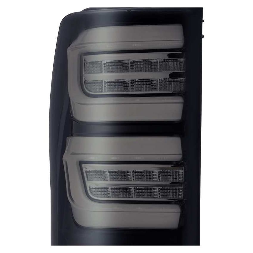 AlphaRex 07-13 Toyota Tundra PRO-Series LED Tail Lights Jet Black