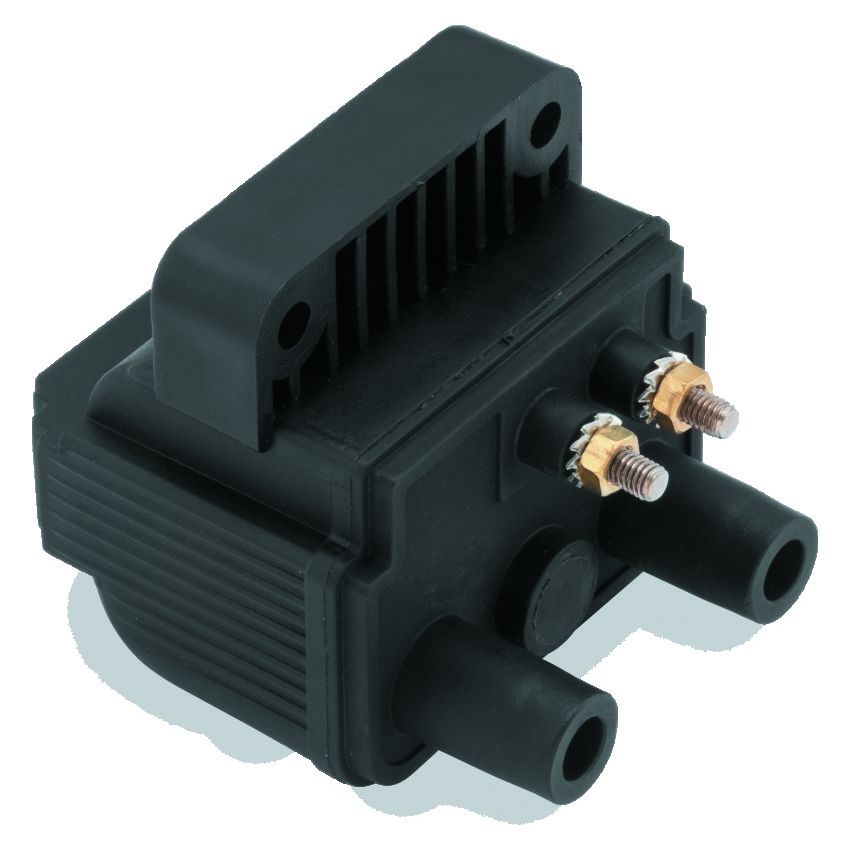 TwinPower 210547 Twin Power 65-79 Big Twin and XL Mini Ignition Coil Black Replaces H-D 31609-65A 5 Ohm