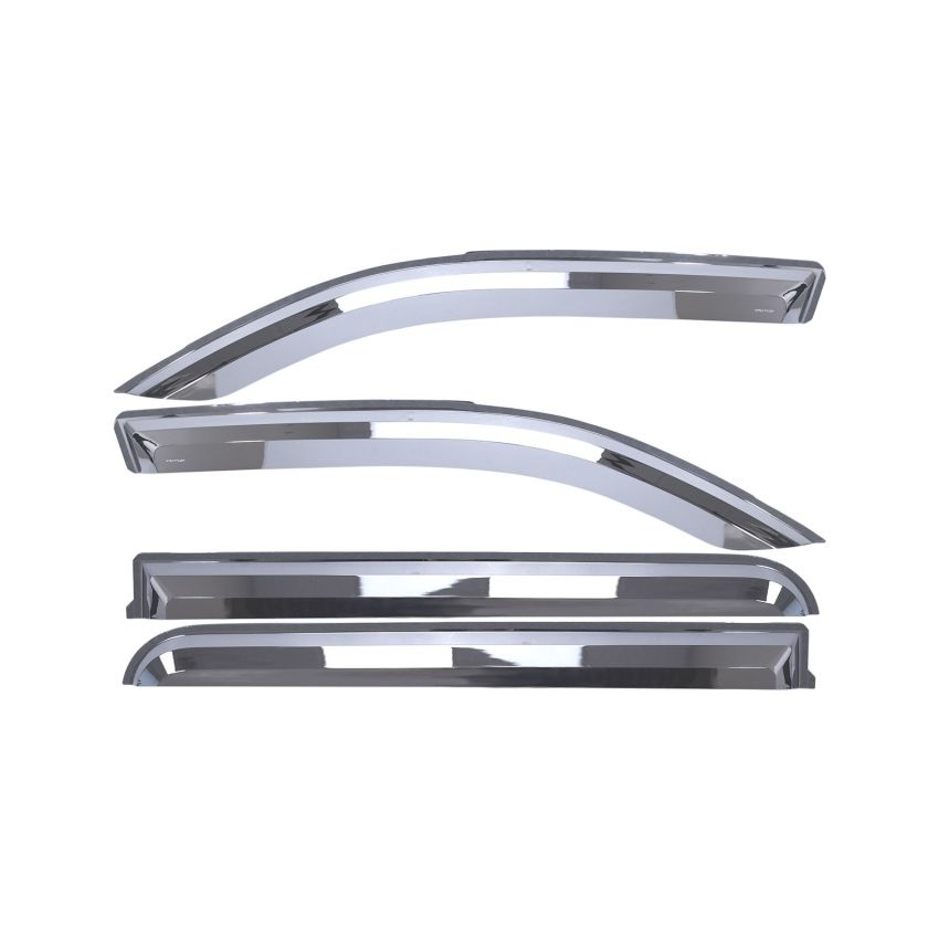 Putco 480071 19-20 Ram 1500 - Crew Cab (Set of 4) Element Chrome Window Visors