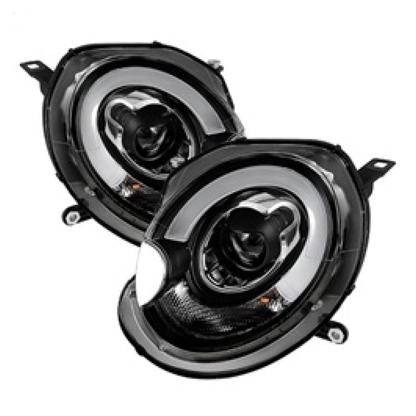 SPYDER 5080608 Projector Headlights - DRL - Black