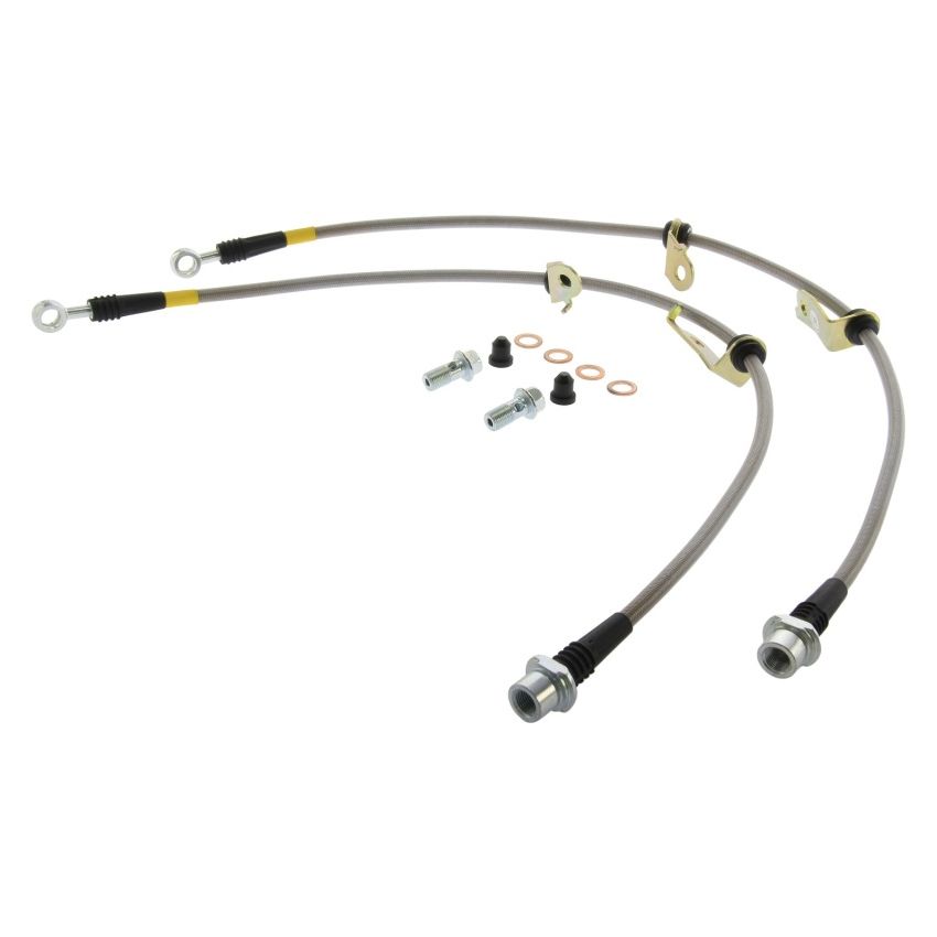 StopTech 06-17 Lexus HS250h / Toyota RAV4 Stainless Steel Front Brake Lines