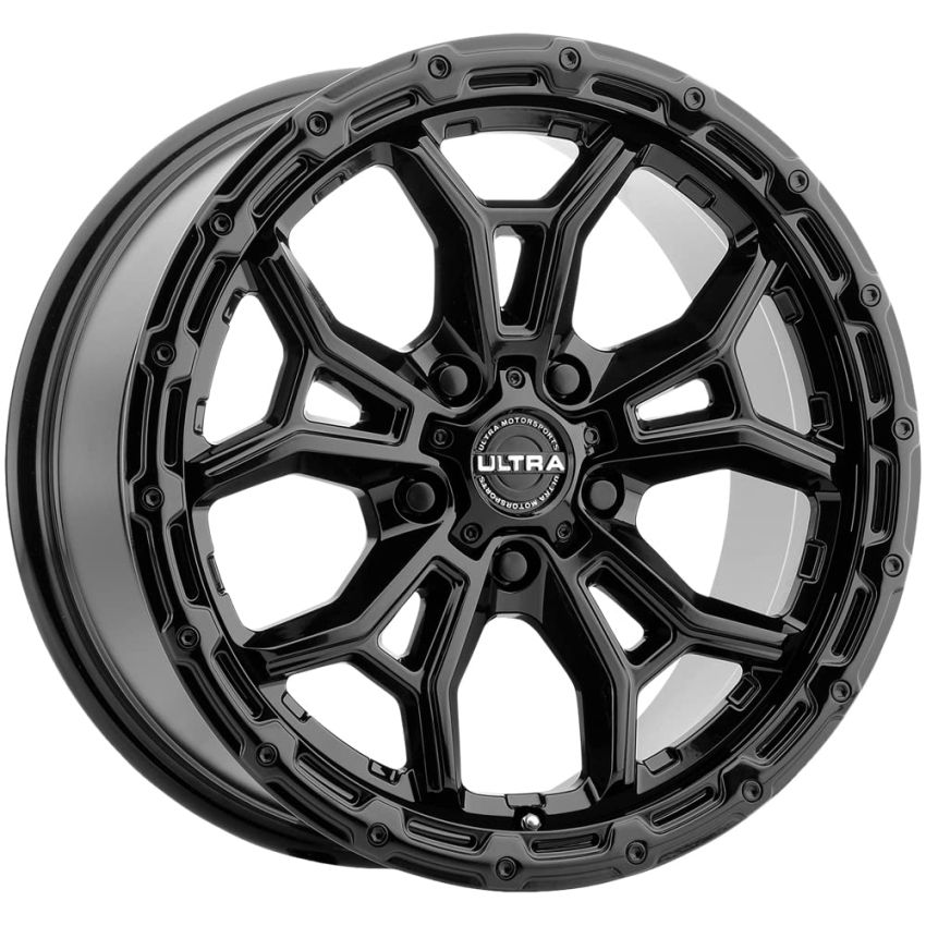 Ultra (125-7843BK+35 17X8 5X110 (+35) ULT 125BK Warmonger CUV (HB 65.1))