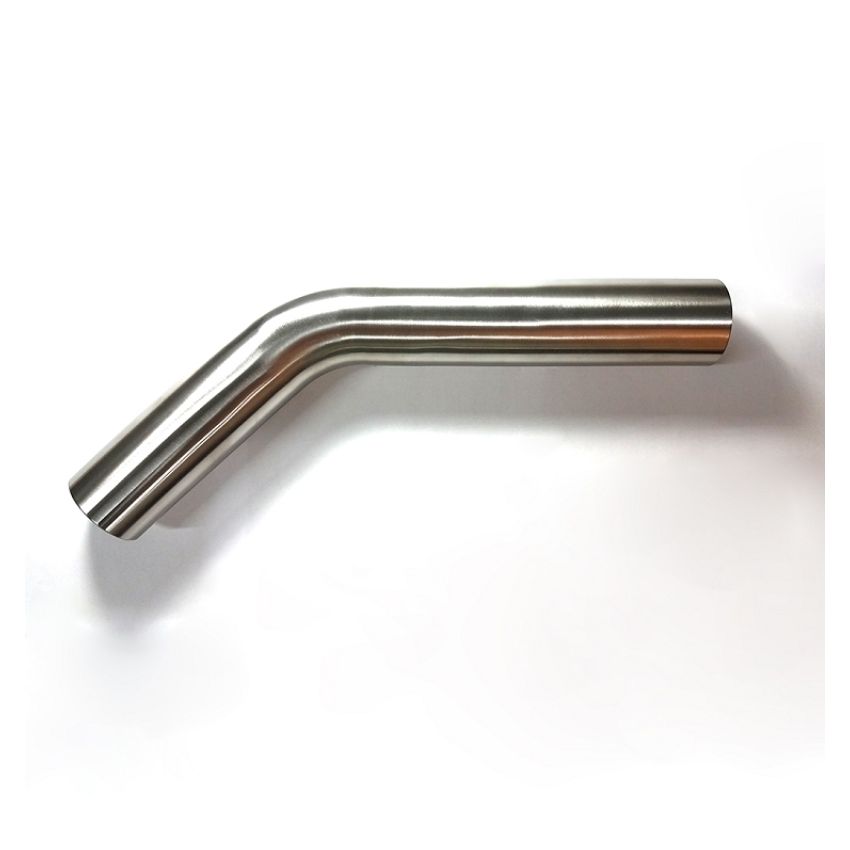 Stainless Bros 2.0in Diameter 1.5D / 3in CLR 45 Degree Bend 5in leg/8in leg Mandrel Bend