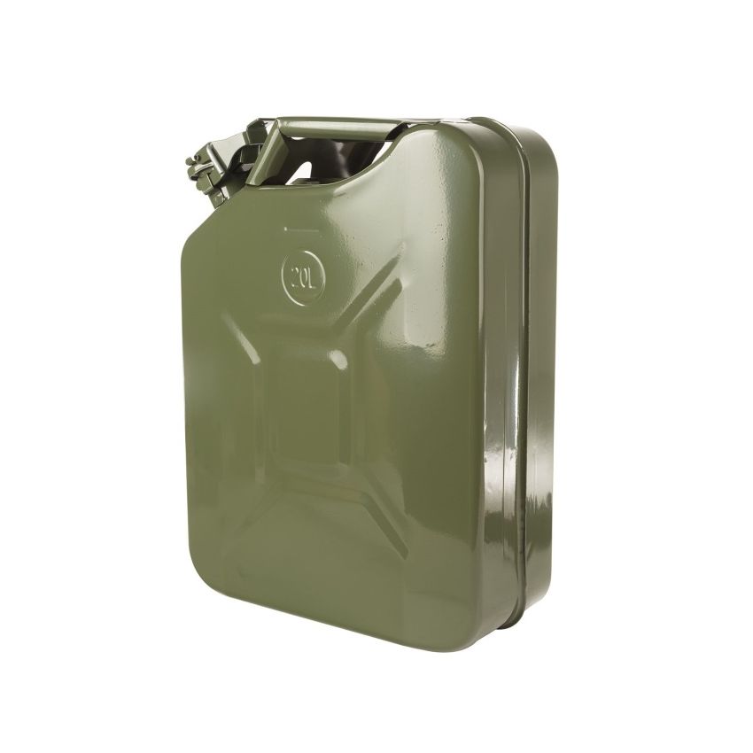 Rugged Ridge Jerry Can Green 20L Metal