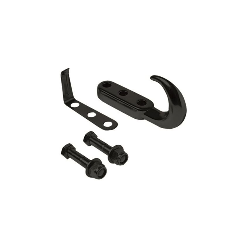 Rampage 1945-1949 Jeep CJ2A Tow Hook Kit - Black