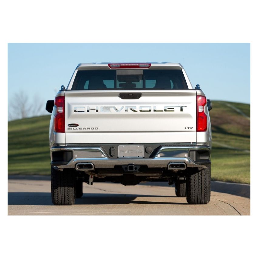 Putco 55550GM 19-20 Chevy Silverado 1500 - Stainless Steel Tailgate Letters CHEVROLET Chevrolet Letters