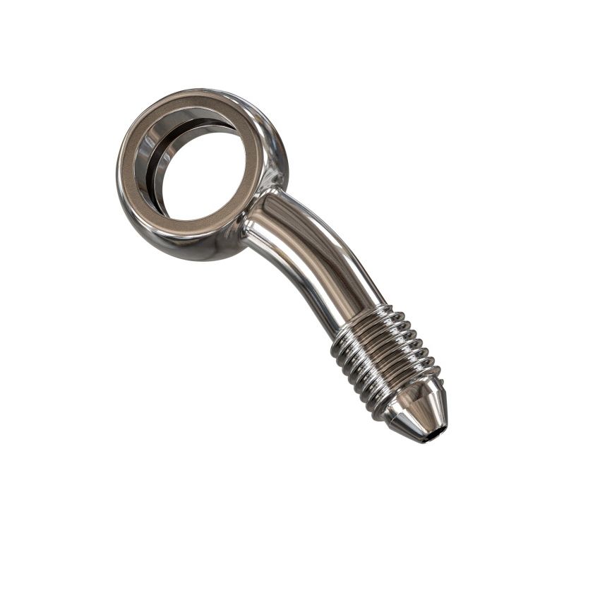 Goodridge PB597-03C 20 Deg Side Banjo Adaptor for 3/8 or M10 Bolt