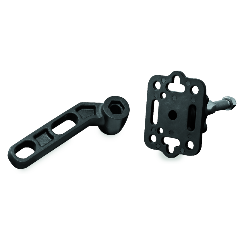 Kuryakyn 1672 Standard Accessory Perch Mount Black