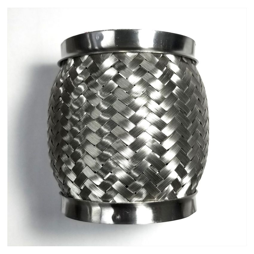 Stainless Bros 3.0in x 6in OAL 304SS Flex Joint w/ Interlock Liner