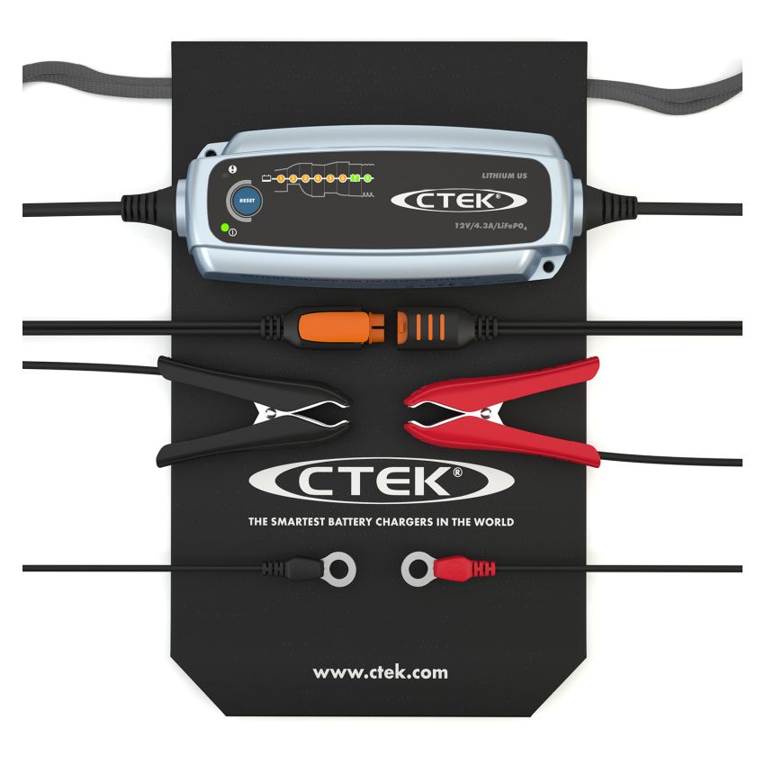 Battery Charger Lithium 12v US