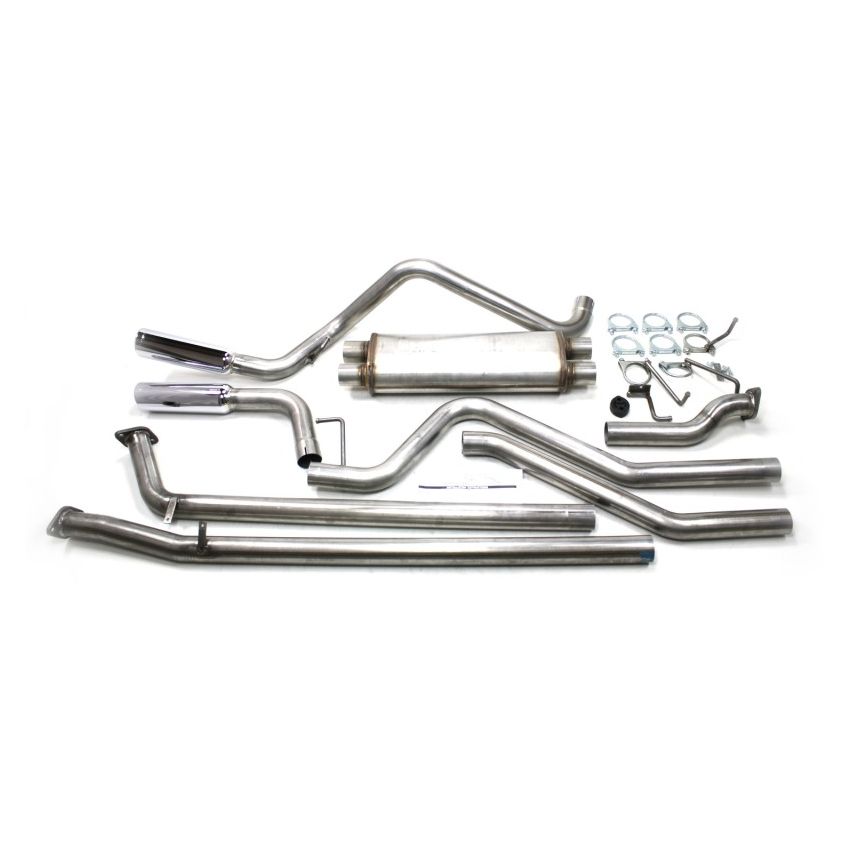 JBA 40-9004 07-20 Toyota Tundra 4.6L/4.7L/5.7L 409SS Pass Side Dual Exit Cat-Back Exhaust