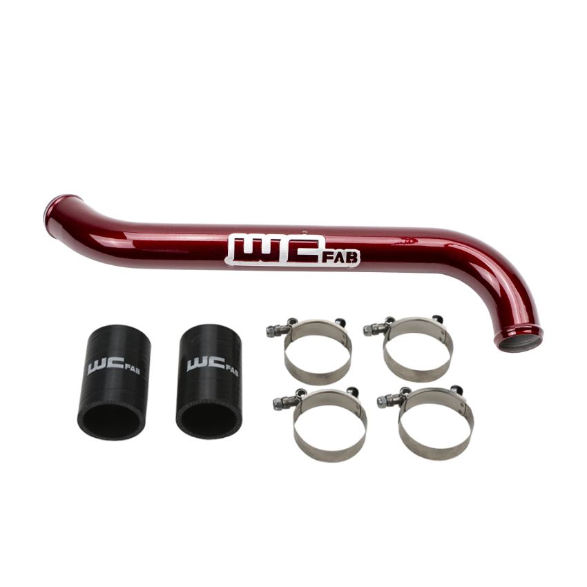 Wehrli WCF100696-BRZ 11-16 Chevrolet 6.6L LML Duramax Upper Coolant Pipe - Brizzle Blue