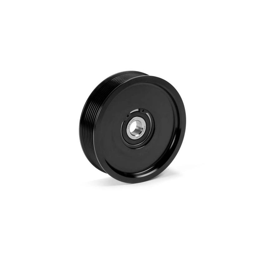 Fleece Performance 03-18 Dodge 2500/3500 Cummins Upper Fan Pulley Idler (Black Contrast)