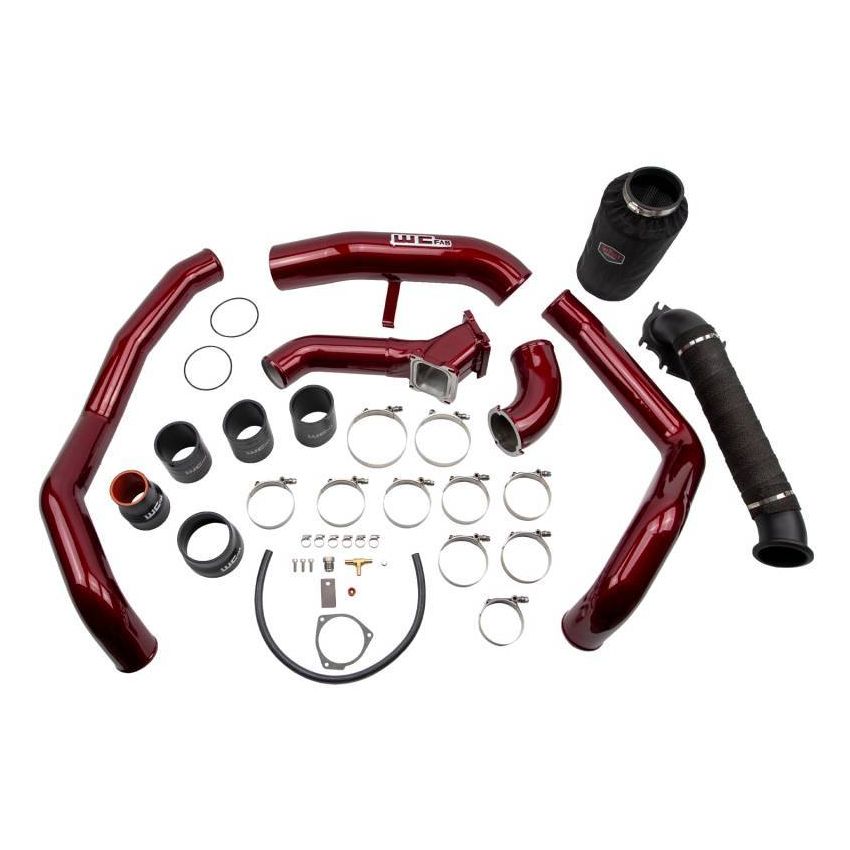 Wehrli WCF100712-IBB 01-04 Chevrolet 6.6L LB7 Duramax High Flow Intake Bundle Kit - Illusion Blueberry