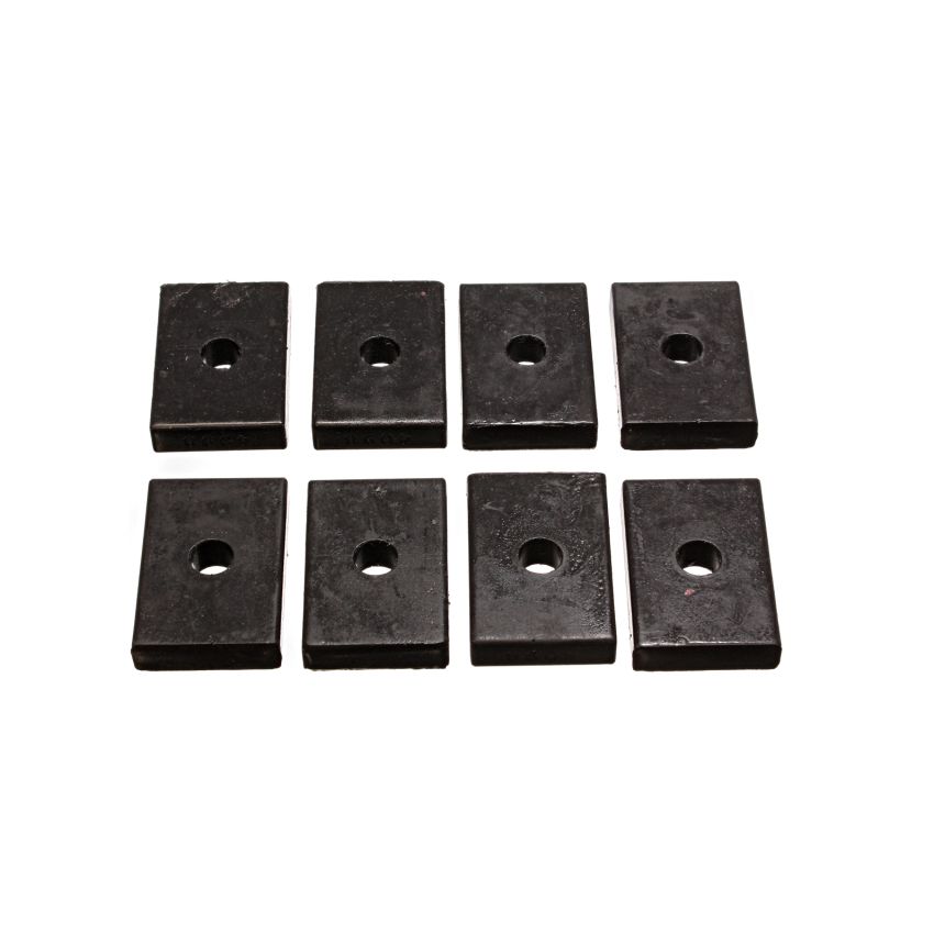 Energy Suspension Pad 2-7/16in L X 1-5/8in W X 15/32 Id X 1/2in H - Black