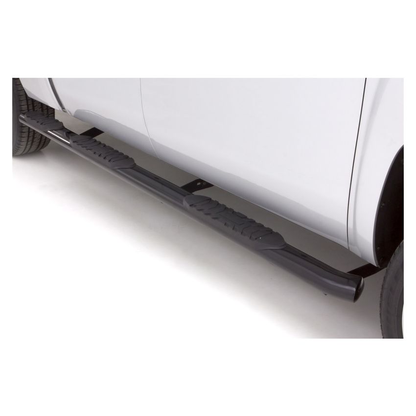 LUND 260105008 10-17 Dodge Ram 2500 Crew Cab (6.5ft. Bed) 5in. Oval WTW Steel Nerf Bars - Black