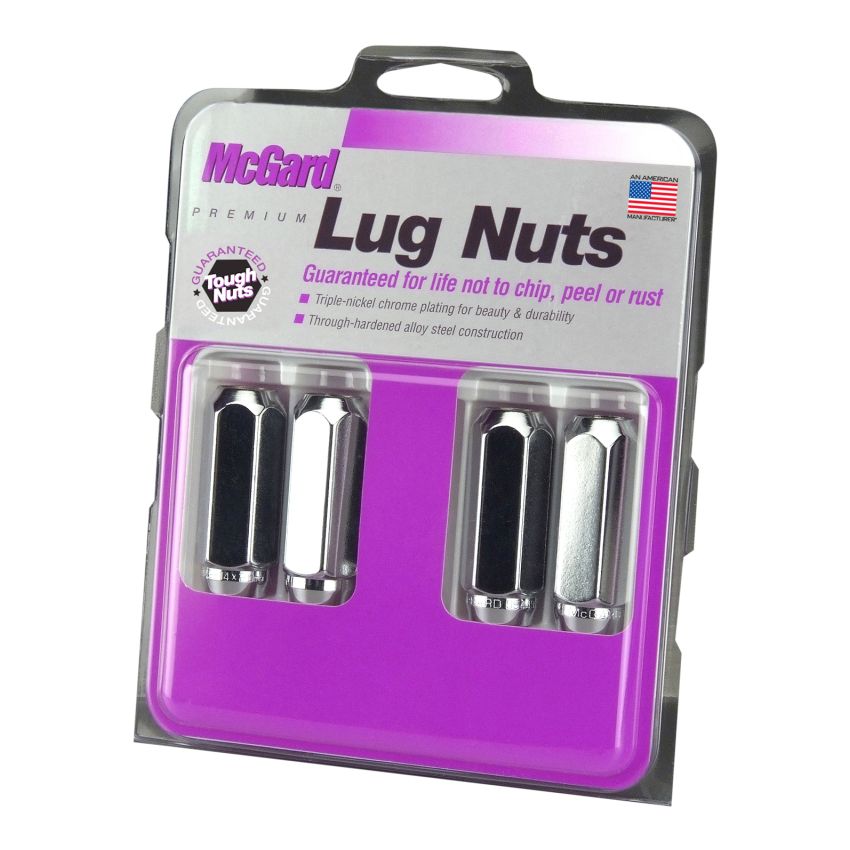 McGard (64020 14X2.0 MCG LUG NUT PKG/4 CONE (13/16 HEX)-OAL 2.25