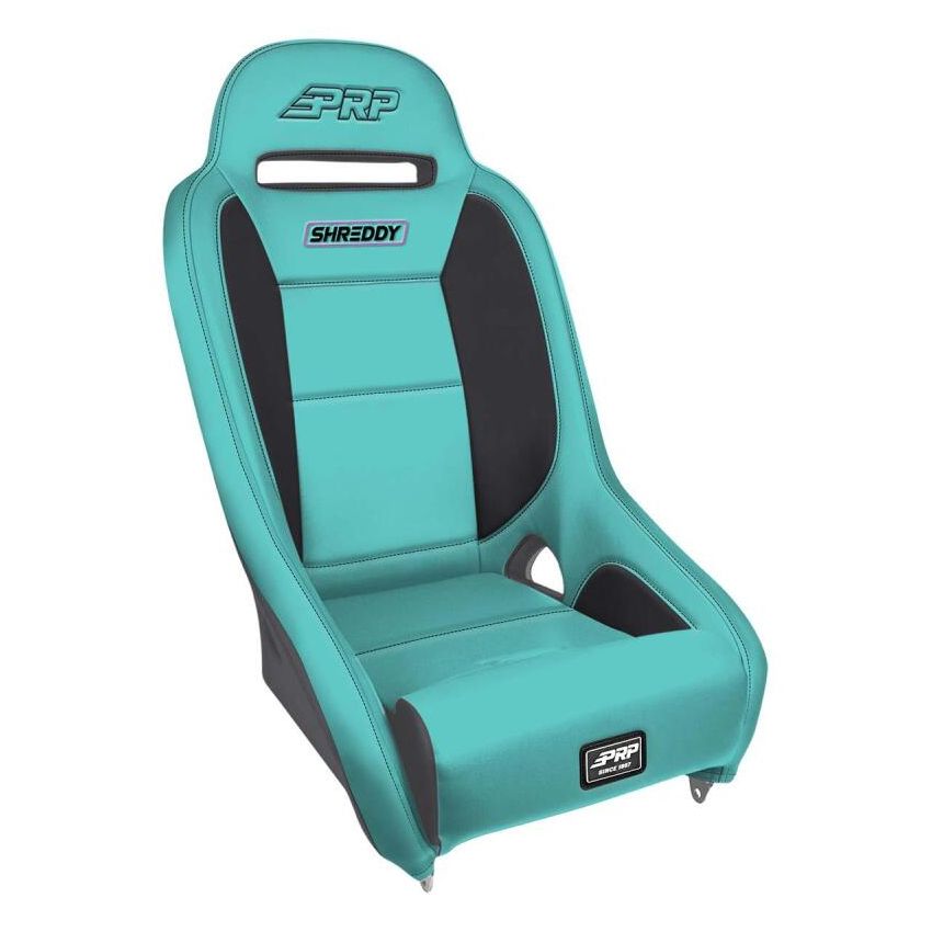 PRP Seats SHRDYA8301-03 PRP Shreddy Comp Elite Suspension Seat - Teal/Black