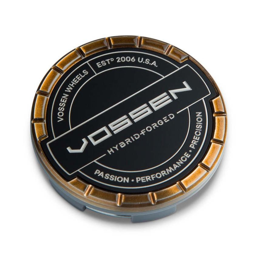 Vossen Billet Sport Cap - Large - Hybrid Forged - Brickell Bronze