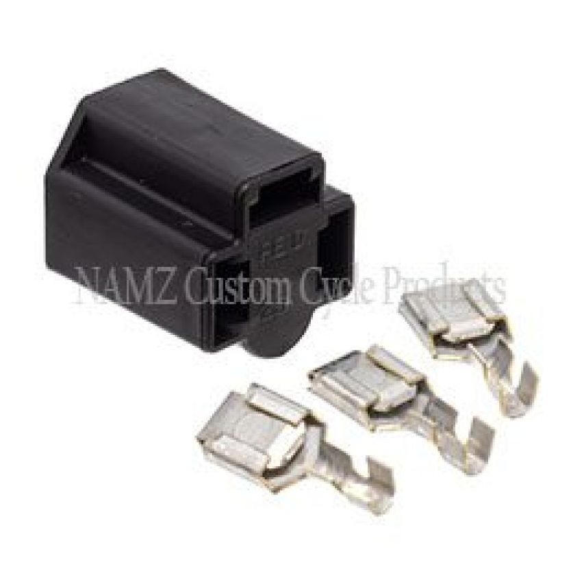 NAMZ NHSK-01 Replacement Female Headlamp Socket & Terminal Kit