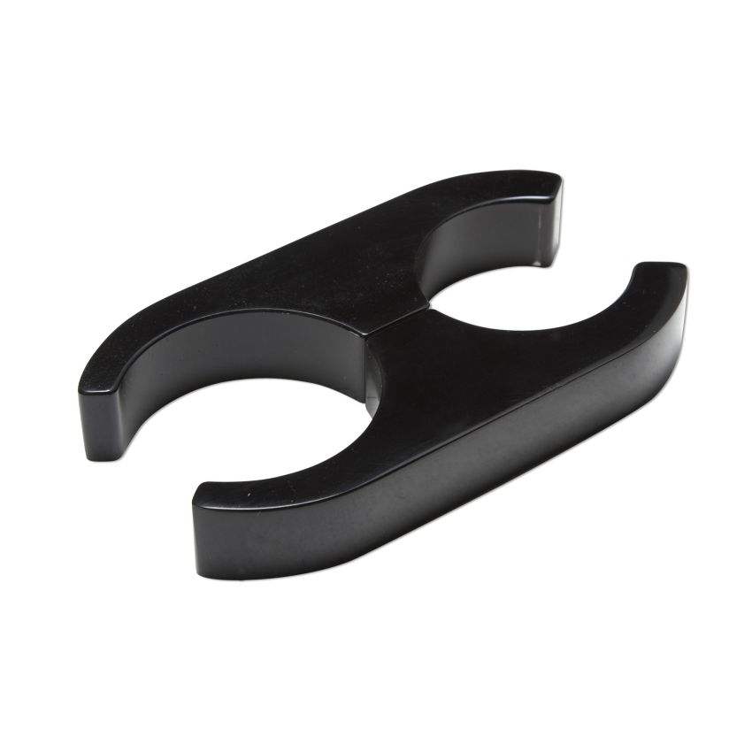 Fabtech 2.0-2.25 Dirt Logic Billet Reservoir Mounting Kit - Black