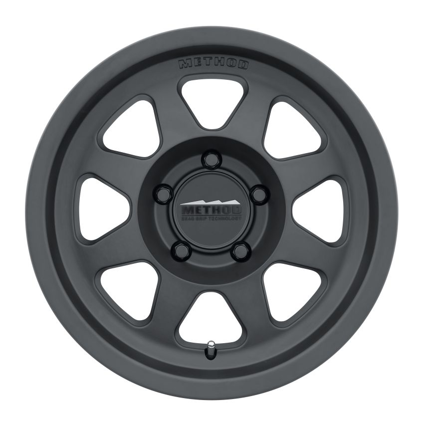 Method Wheels MR70177554530 Method MR701 17x7.5 +30mm Offset 5x110 65.1mm CB Matte Black Wheel