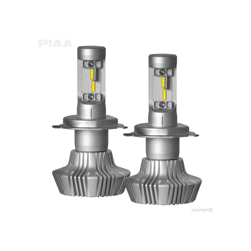 PIAA 26-17304 PIAA Platinum H4 (9003) LED Bulb Twin Pack