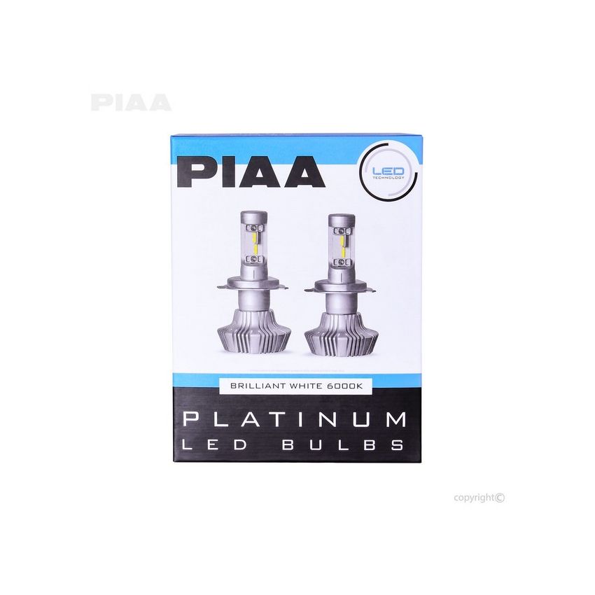 PIAA 26-17311 PIAA Platinum H11 LED Bulb Twin Pack