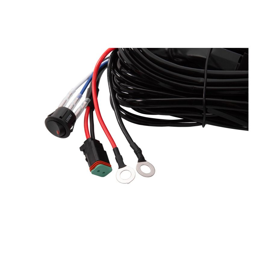 Diode Dynamics DD4031 Heavy Duty (Single) Output Light Bar Wiring Harness