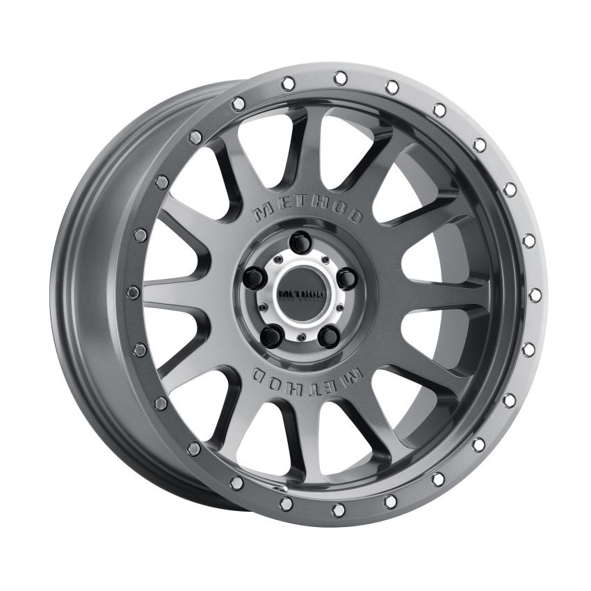 Method MR605 NV 20x10 -24mm Offset 5x5 71.5mm CB Gloss Titanium Wheel