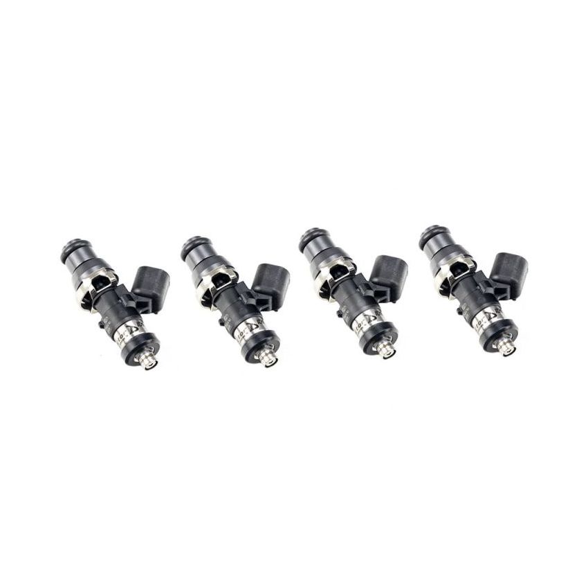 Injector Dynamics ID1050X Injectors - 48mm Length - 14mm Top - Denso Lower Cushion (Set of 4)
