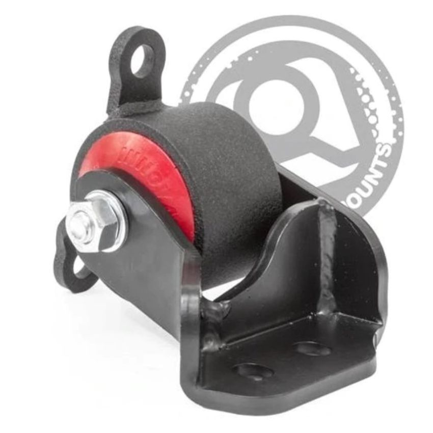 Innovative Mounts 19142-75A Innovative 88-91 Civic / CRX D-Series Black Steel 75A Bushing Front Mount for D-Series Cable Trans