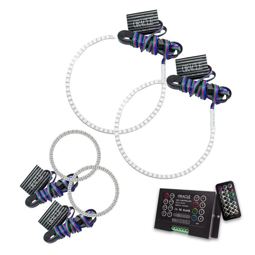 Oracle Lighting 2659-333 ColorSHIFT(tm) Halo Kit, ColorSHIFT(tm) 2.0