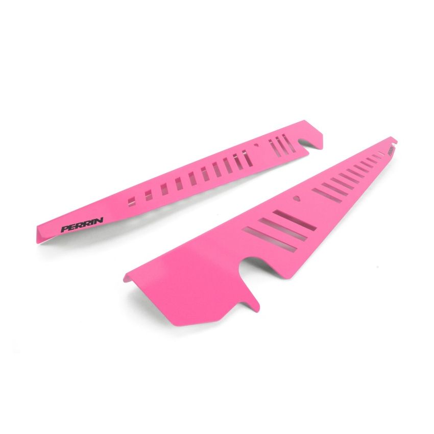 Perrin 2015+ Subaru WRX/STI Fender Shroud Set - Hyper Pink