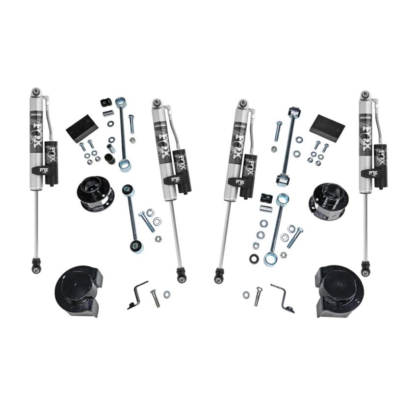 Superlift K187FX 18-22 Jeep Wrangler JL (NO Mojave) 4WD 2.5in Coil Spacer Lift Kit w/Fox 2.0 Res Shocks