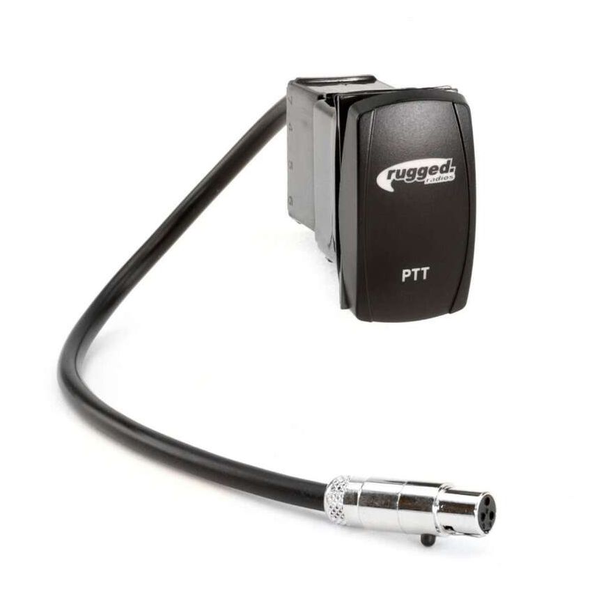 Rugged Radios PTT-RS-12 Push-to-Talk (PTT) Rocker Switch Button