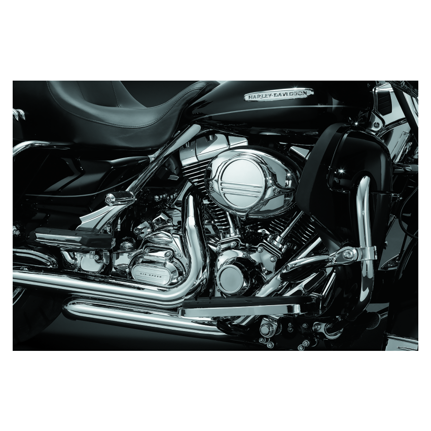 Kuryakyn 8694 Rear Cylinder Base Cover 09-16 Touring Models